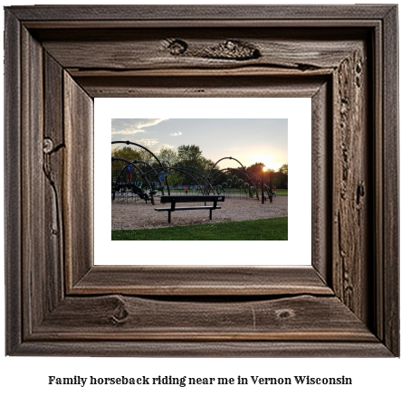 family horseback riding near me in Vernon, Wisconsin